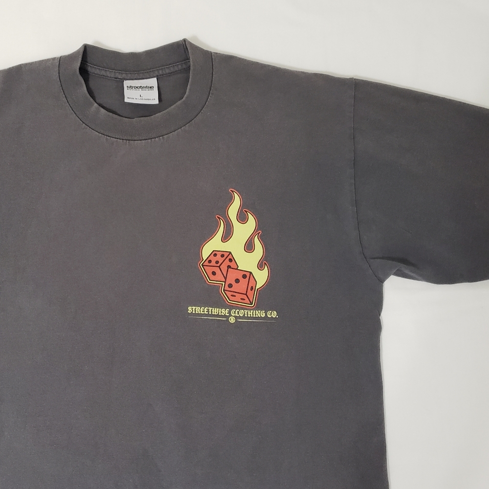 Streetwise Clothing Los Angeles Play to Win All In T-Shirt Men's Gray Large - Picture 6 of 8